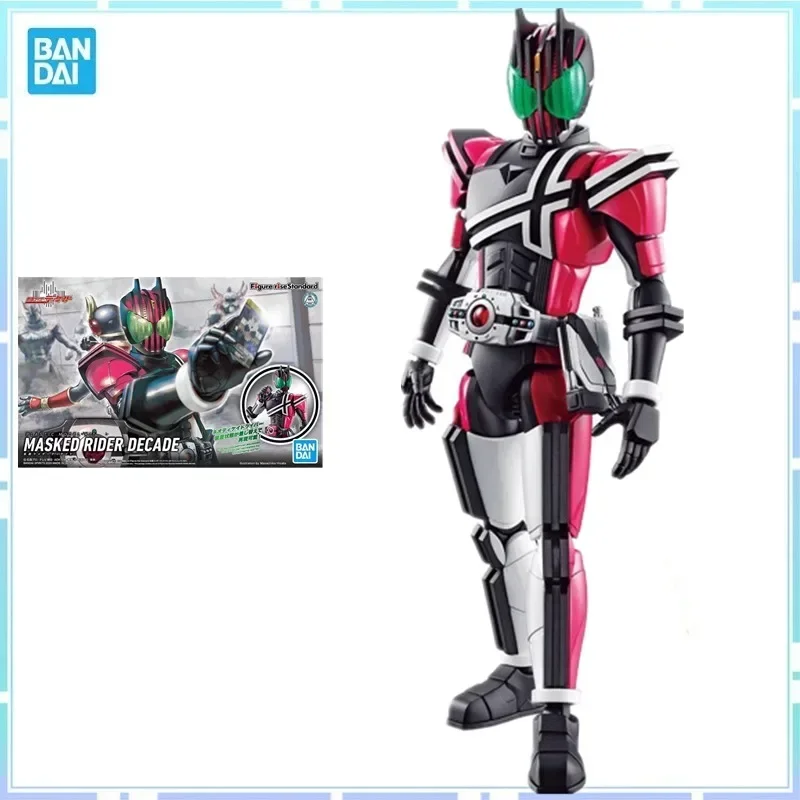 

Bandai Original Kamen Rider Model Garage Kit Figure-rise Masked Rider Decade Anime Action Figure Assembly Model Toy