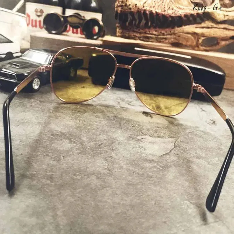 DY20Navy Admiral Borsalino Cosplay Glasses Kprusoian Kizaru Yellow Monkey Sunglasses Anime Eye Glass Halloween Costume Access XP