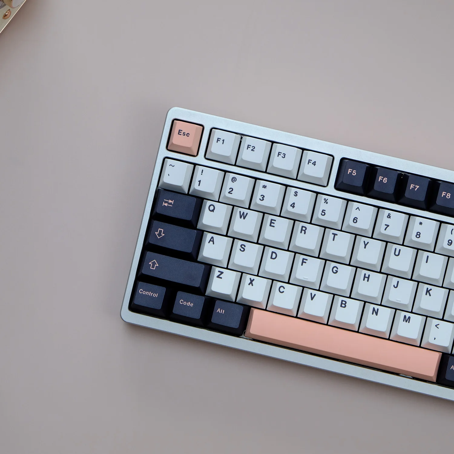 128 Keys GMK Olive Keycaps Cherry Profile PBT Sub Dye Custom Pink Keycap for MX Switch DIY Layout Games Mechanical Keyboard Caps