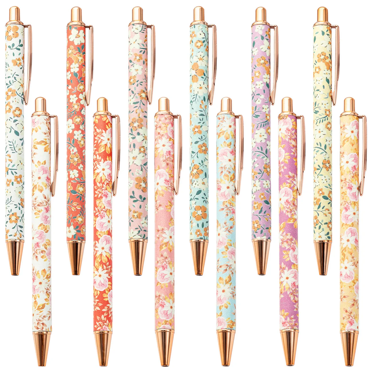 INS Print Pen Student Press Metal Pen Gold Powder Press Ballpoint Pens Luxury Pen for Giving Creative Gift Ballpoint Pen