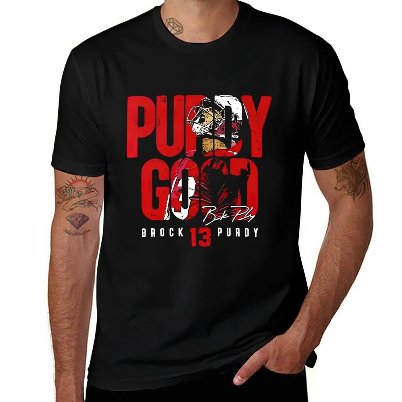 brock purdy football 49ers Posters and Art T-Shirt Halloween Theme T-Shirt