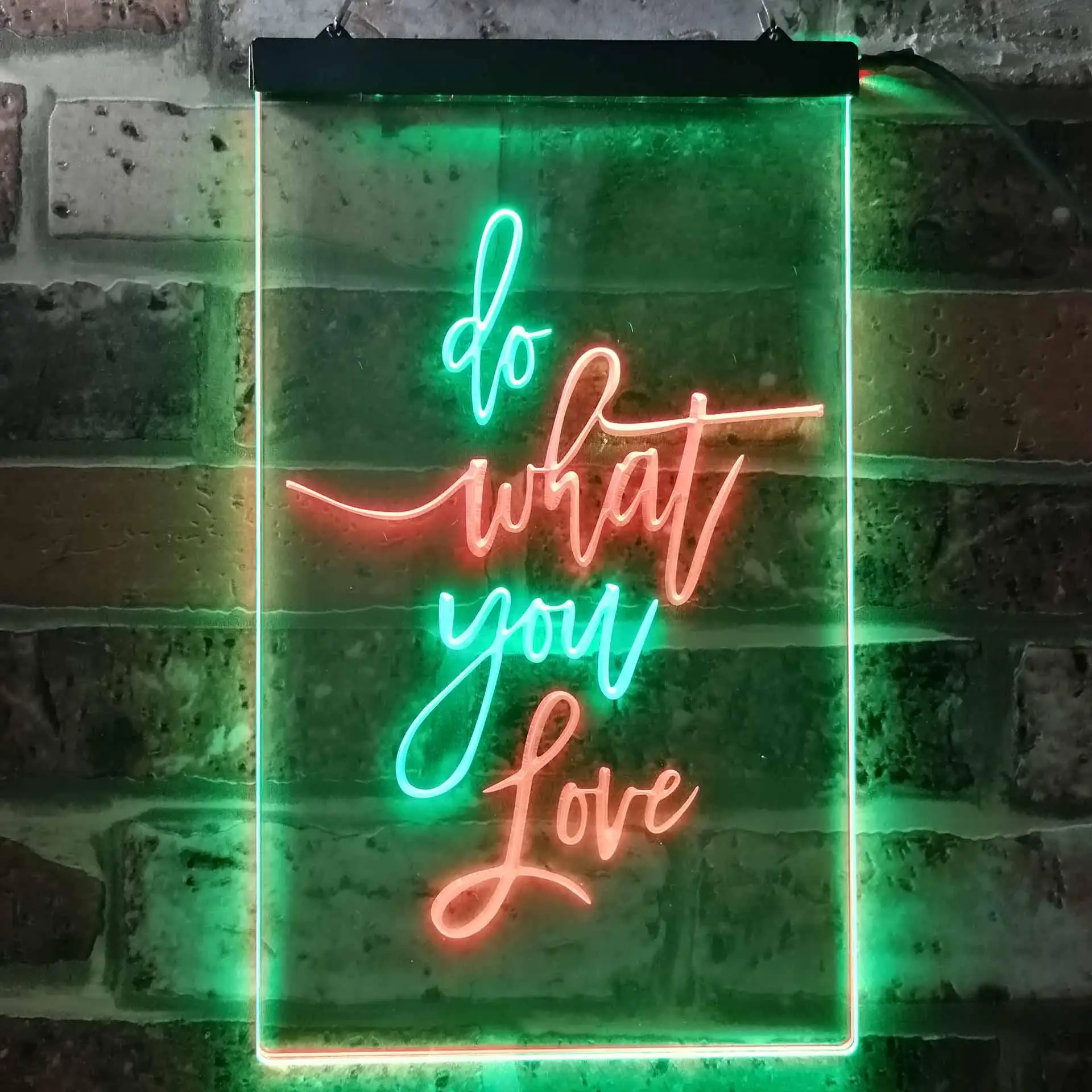 

Do What You Want Room Decor Dual Color Led Neon Sign st6-i3484