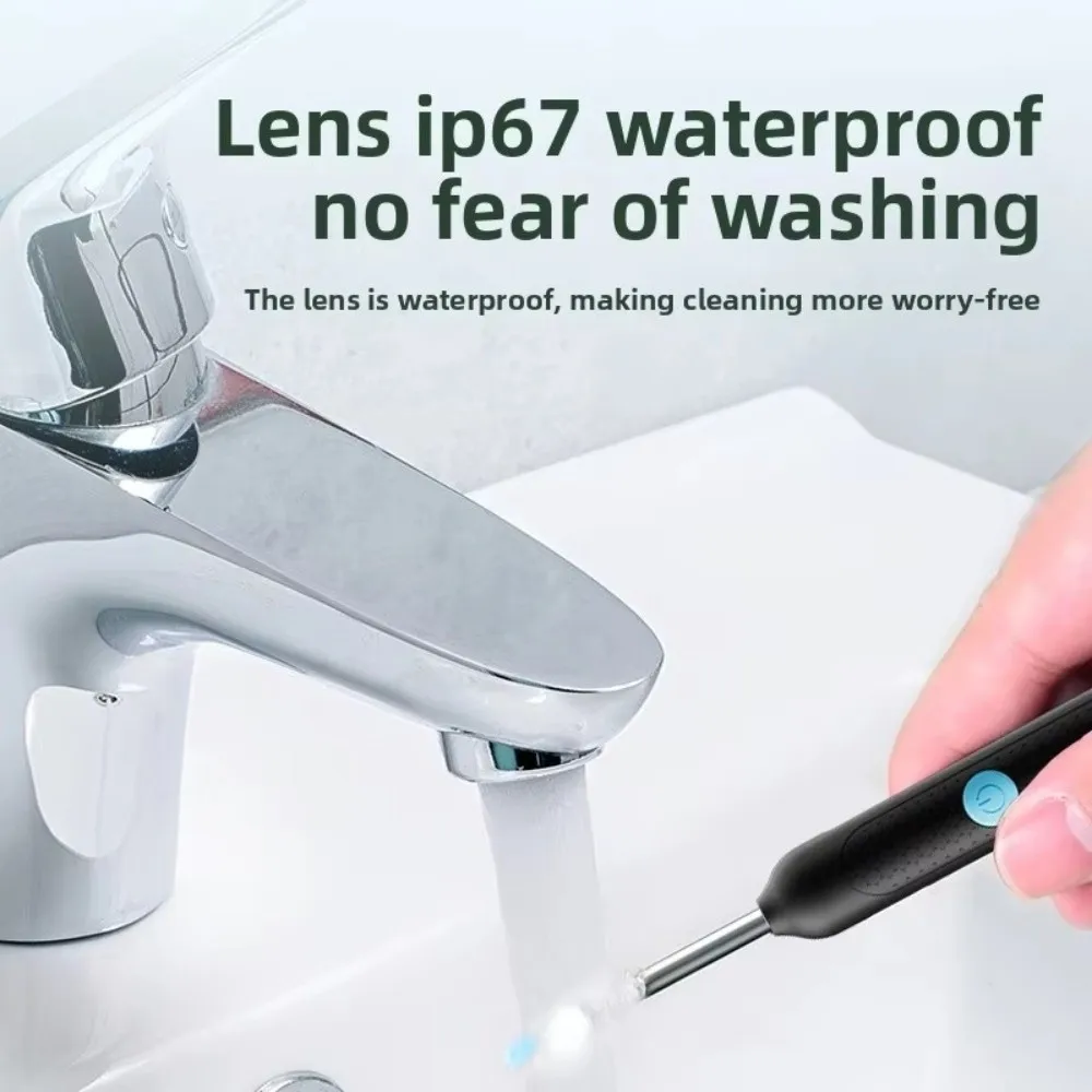 HD Camera Visual Ear Sticks USB Charging Luminous Wax Removal Tool Wireless WiFi Silicone Otoscope Endoscope Earwax Removal