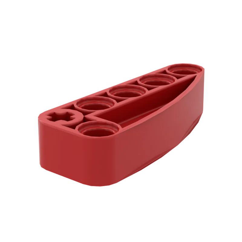 80286 Modified L-Shape Quarter Ellipse Thick 2 x 5 Bricks Collections Modular GBC Toys For Technical MOC DIY Buildings Blocks