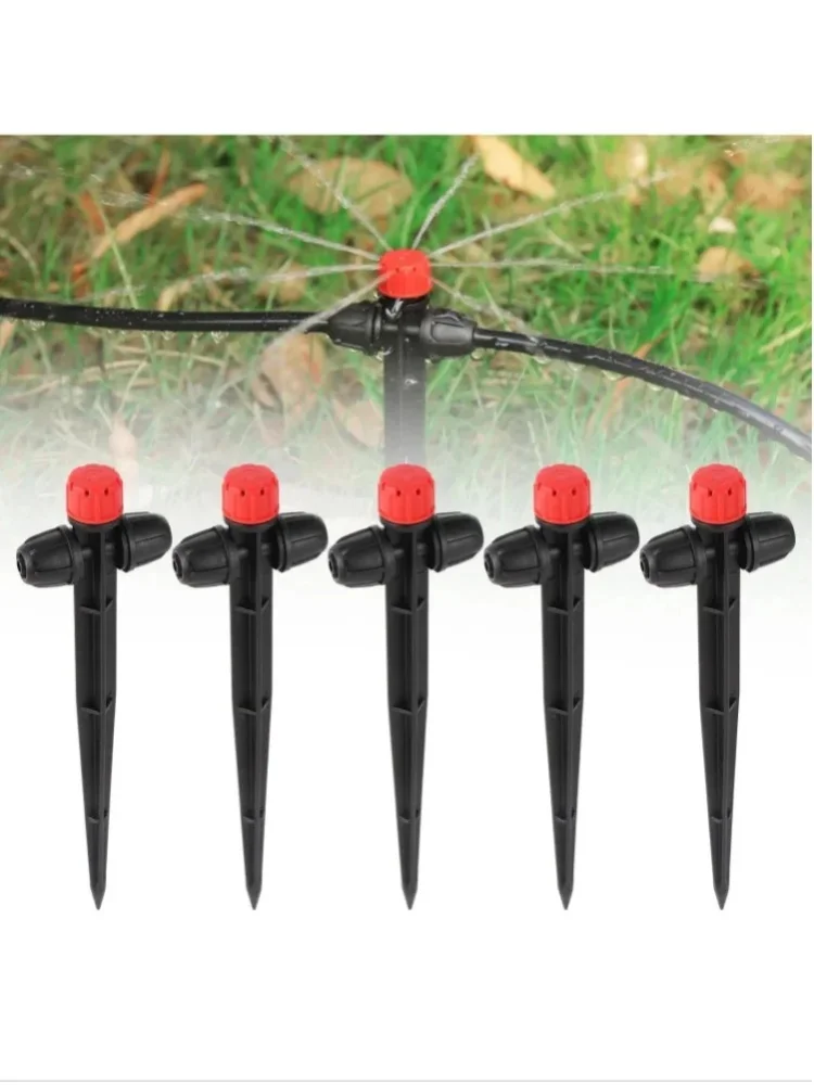 10/30 Stück Spitzdüsen-Sprinkler mit 8 Löchern, Rundstrahl-Sprinkler für Garten- und Blumenbewässerung, Bewässerungszubehör