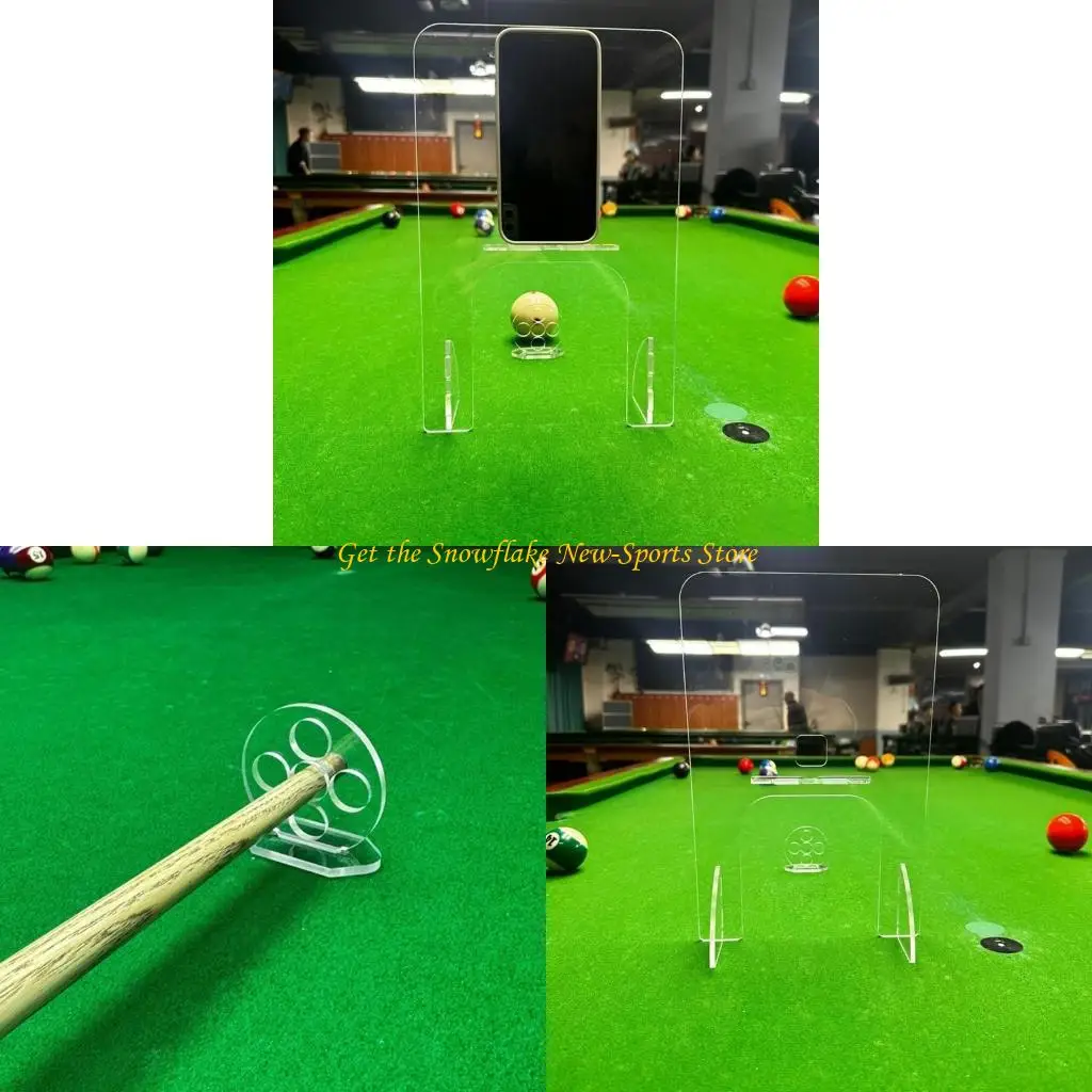

E56D AIMING HELPER BILLIARD TRASKES Trainer Trainer Training Device Device Snooker Acsessy