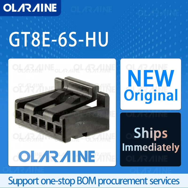 

50/200/500Pcs GT8E-6S-HU 100% brand new original car connector 6 Position