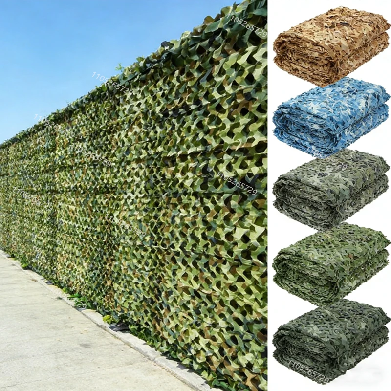 Rede de Camuflagem Militar, Rede de Sombreamento para Caça, Jardim, Carro, Acampamento ao Ar Livre e Tenda de Sombreamento