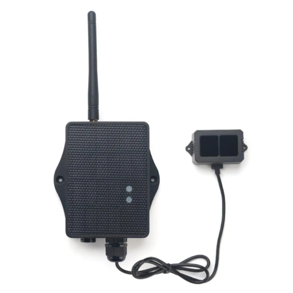 Dragino LDS40-LS LoRaWAN LiDAR ToF (Time of Flight) Distance Sensor with Solar panel + 3000mAh Li-on battery