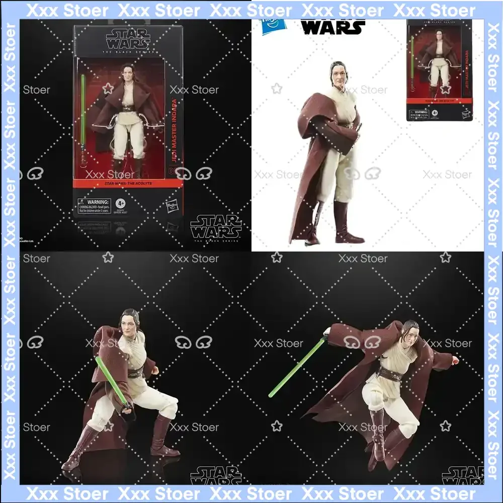 新しいオリジナルアクションフィギュアモデルハスブロスターウォーズブラックシリーズジェダイマスターインダラ子供のおもちゃギフト
