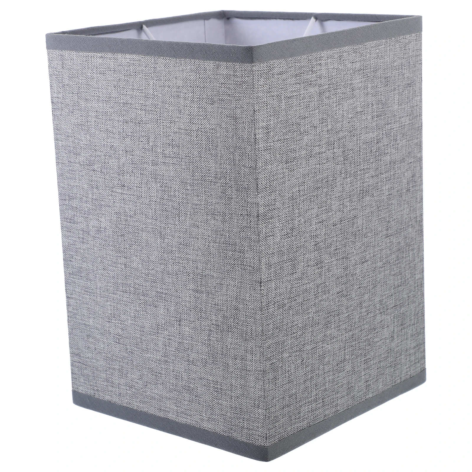 

Square Lamp Grey Ceiling Light Lamp Cover Fabric Table Chandelier Cover Desk Floor Bedroom Living Room Linen Shades Lighting