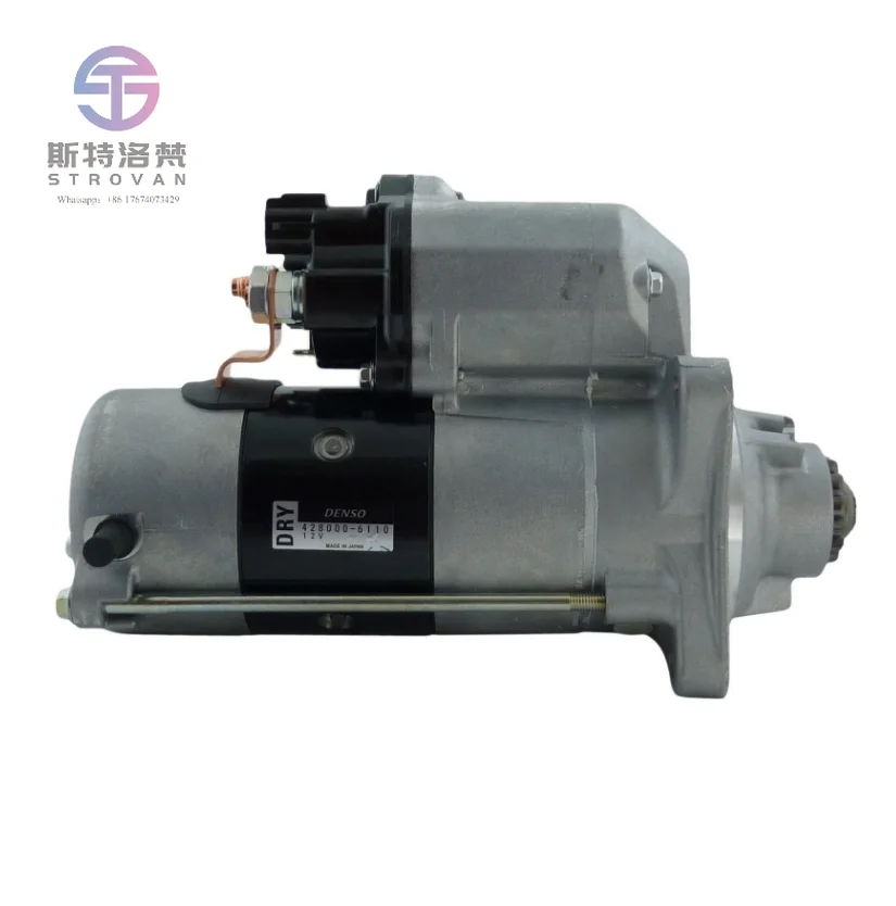 

DodgeR Ram 5.9L L6 CumminsE Engine 2003-2006 RAM2500 3500 5.9L 2007 Starter Motor 12 Volt 2.7KW 4280001190 4280003330 OEM