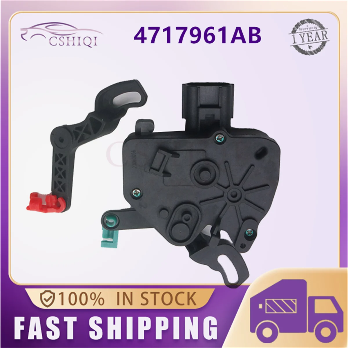 

4717961AB Rear Door Lock Actuator For Chrysler Town & Country 2001-2010 For Dodge Caravan 2001-2007 4717960AC Car Accessories