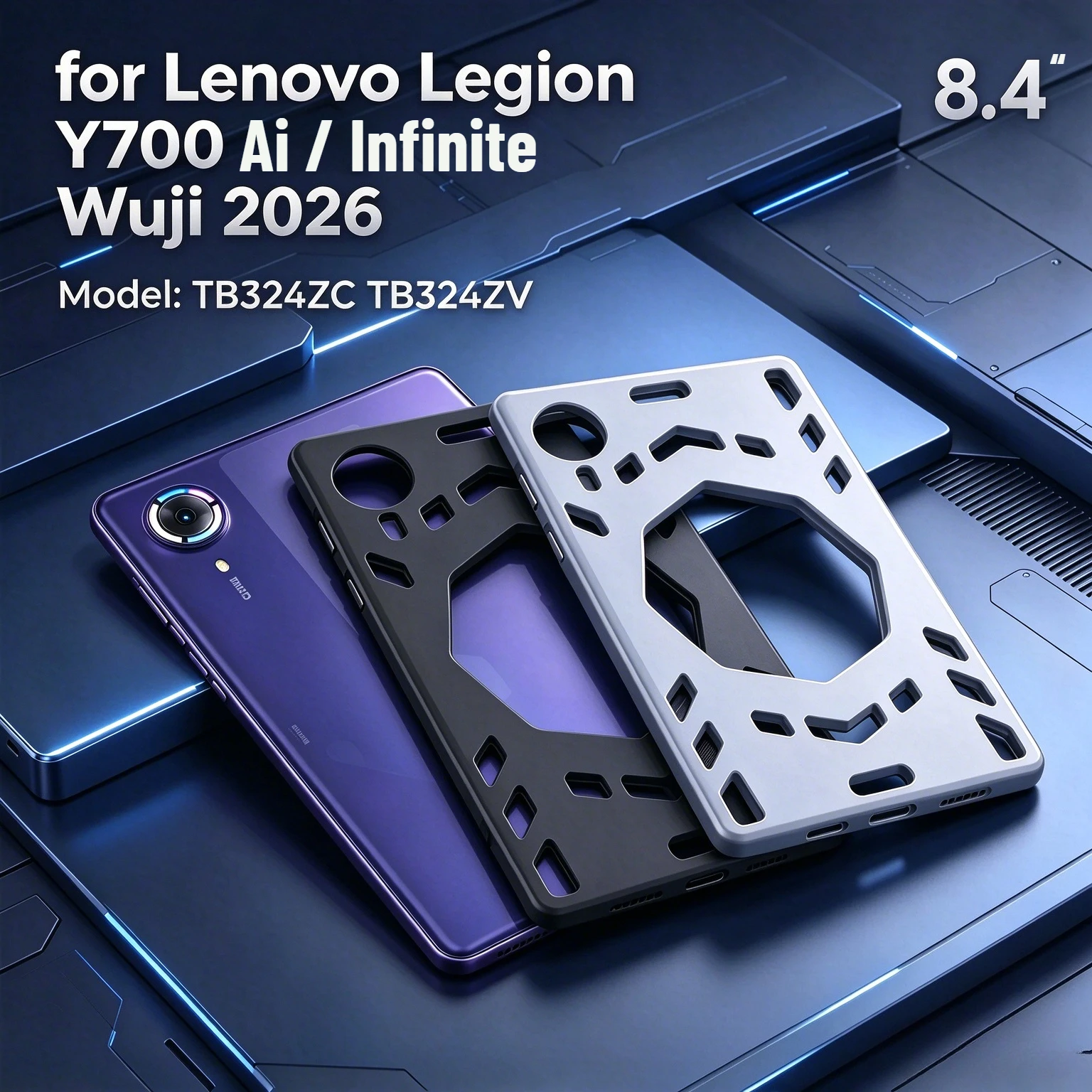 Gaming Case for 2026 Lenovo Legion Y700 Ai Infinite Wuji TB324ZC TB324ZV 8.4