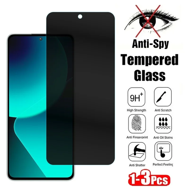 Protector de pantalla de vidrio templado para Moto z4 force G Pure G8 Plus One Macro Zoom Vision Plus G50 5G EU, Privacidad de 1-3 piezas, antiespía