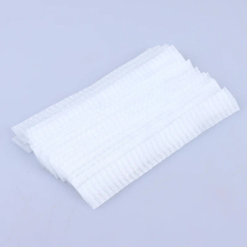 20 Pcs Mesh Flexible Net Protectors Cover Sheath Beauty White Cosmetic Make Up Brushes Guards Convenient Tool