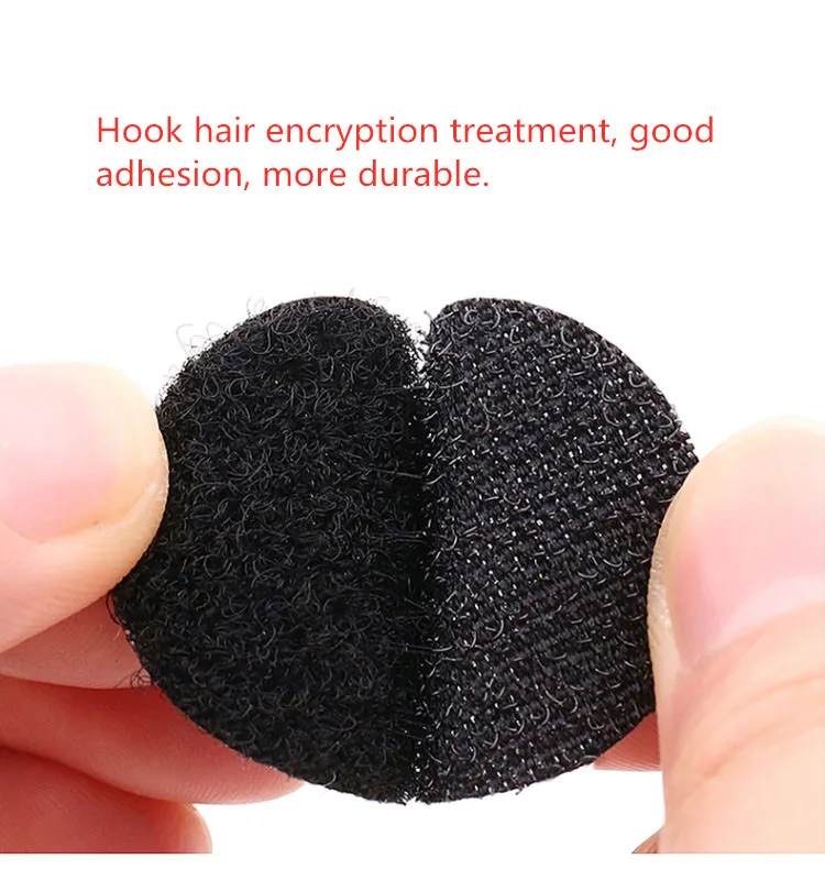 100 Pairs of Point Self-adhesive Fasteners with 10/15/20/30mm Disc Glue Strong Nylon Soft Tape Home Accessories