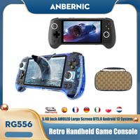ANBERNIC RG556 Retro Handheld Game Console 5.48 Inch AMOLED Large Screen BT5.0 Android 13 System 1080*1920 Video Gaming Player