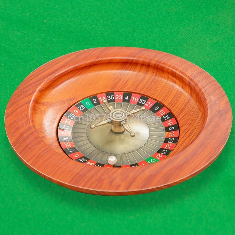 Wooden 12 Inch Drinking Event Lucky Drawing Lucky Wheel Entertainment Game Props Russian Wheel Wooden