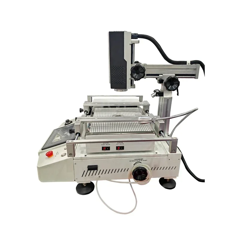 LYBGA R5880C Touch Screen BGA Rework Station Hot Air 3 Zones IC Desoldering Machine for Laptop Game Console Smartphone Repair