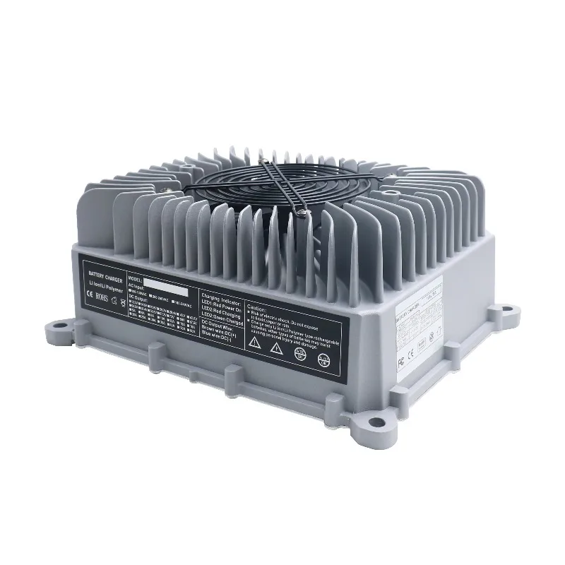 3000W 12V 100A AC/DC Industrial On-Board Aluminum Case Electric Lithium Lead Acid LiFePO4 Battery Charger Fast Automatic