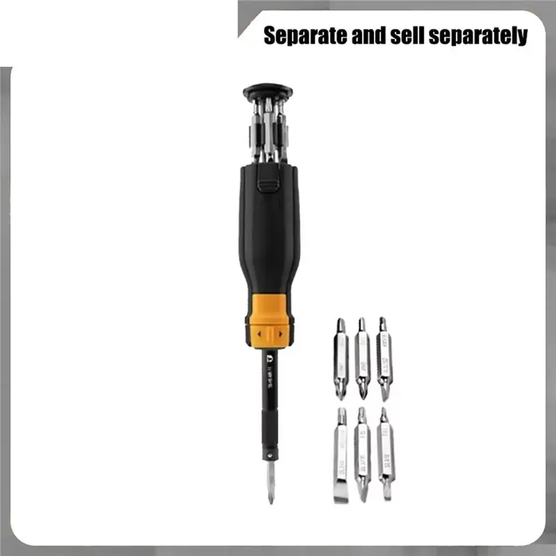 Happy New- TB-H5-MR-11 7/14-Bit Screw Ratchet Driver Hand Tool Defective Parts- Made Of S2 Steel, Sold Individually