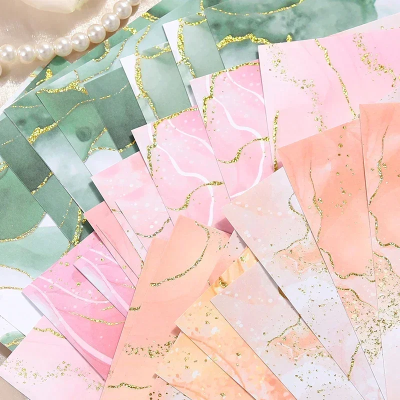 10Sheets Writing Book Supplies Flourishing Flowers literary Decorative Scrapbook Collage Material Retro Sticker School 107*178MM