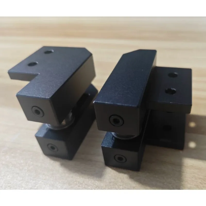 1 set of CNC metal front idler seat belt tensioning 3D printer structural parts, accessories