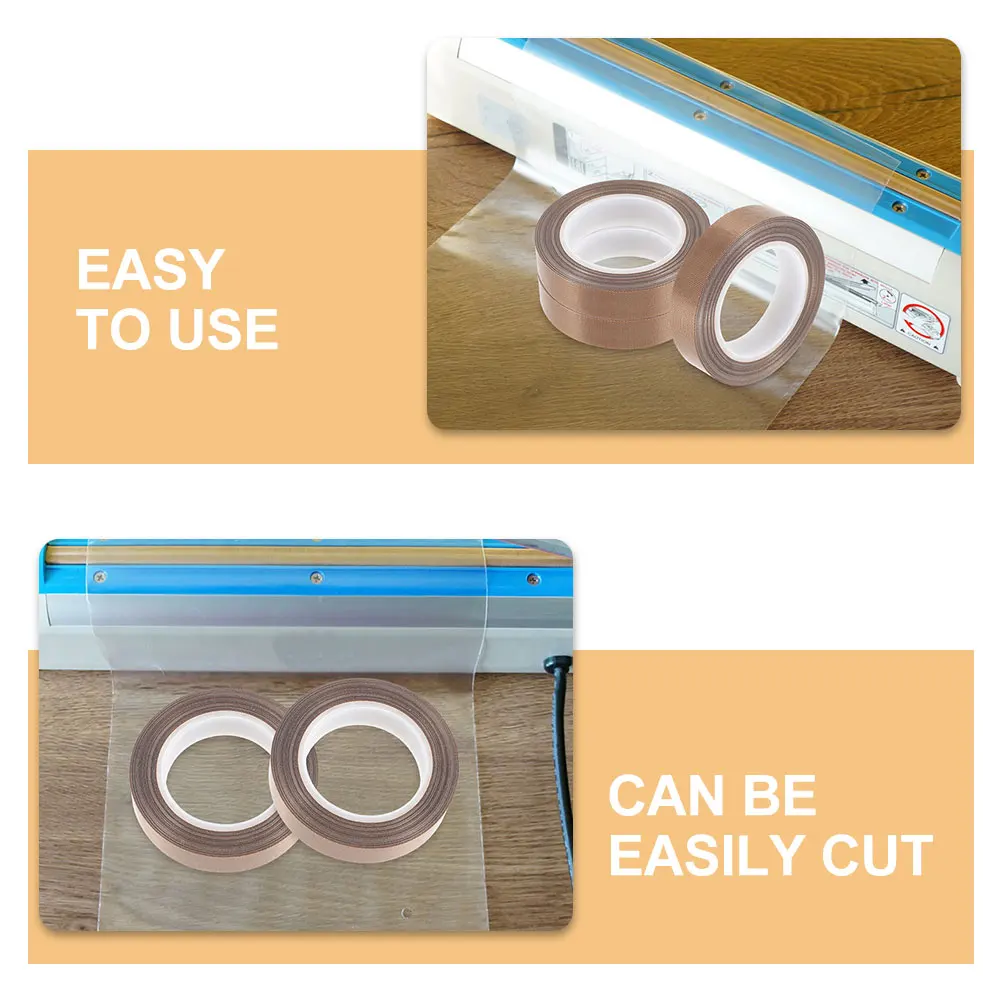

Sealer Tape 25mm Ptfe Sealing Tape Vacuum Sealer Machine Heat Insulation Durable Easy to Use Reliable Performance