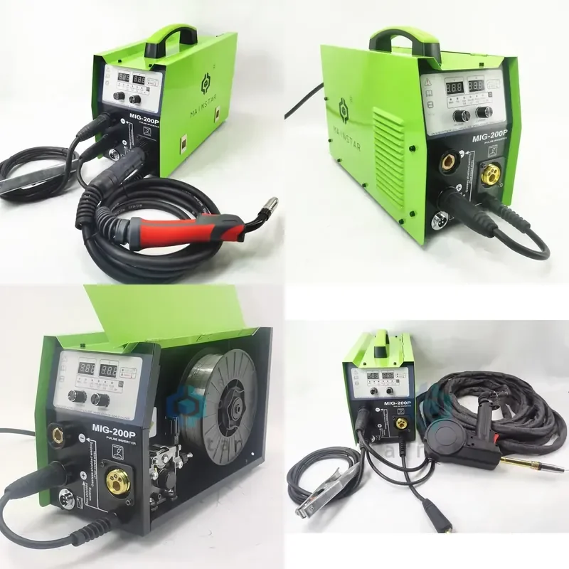 NEW Mig Welders Maquina De Soldar or Gasless Flux Core Mig Welding Machine Pulse Aluminum Inversora Soldadora 110/220V