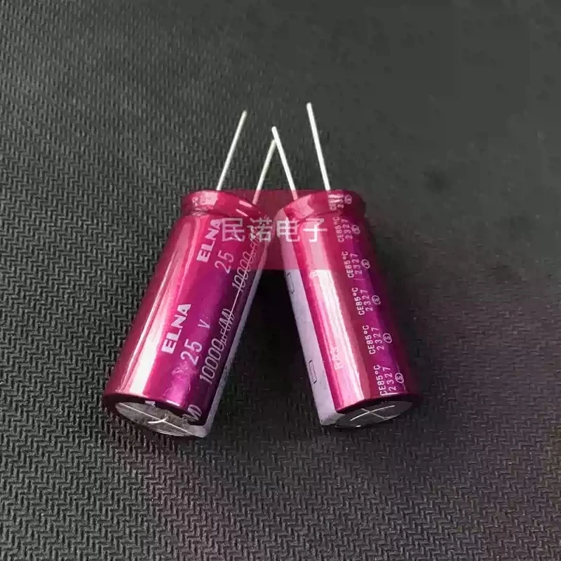New Purple Robe Japanese Ina R3 25v 10000uF Audio Filter Electrolytic Capacitor 18x40