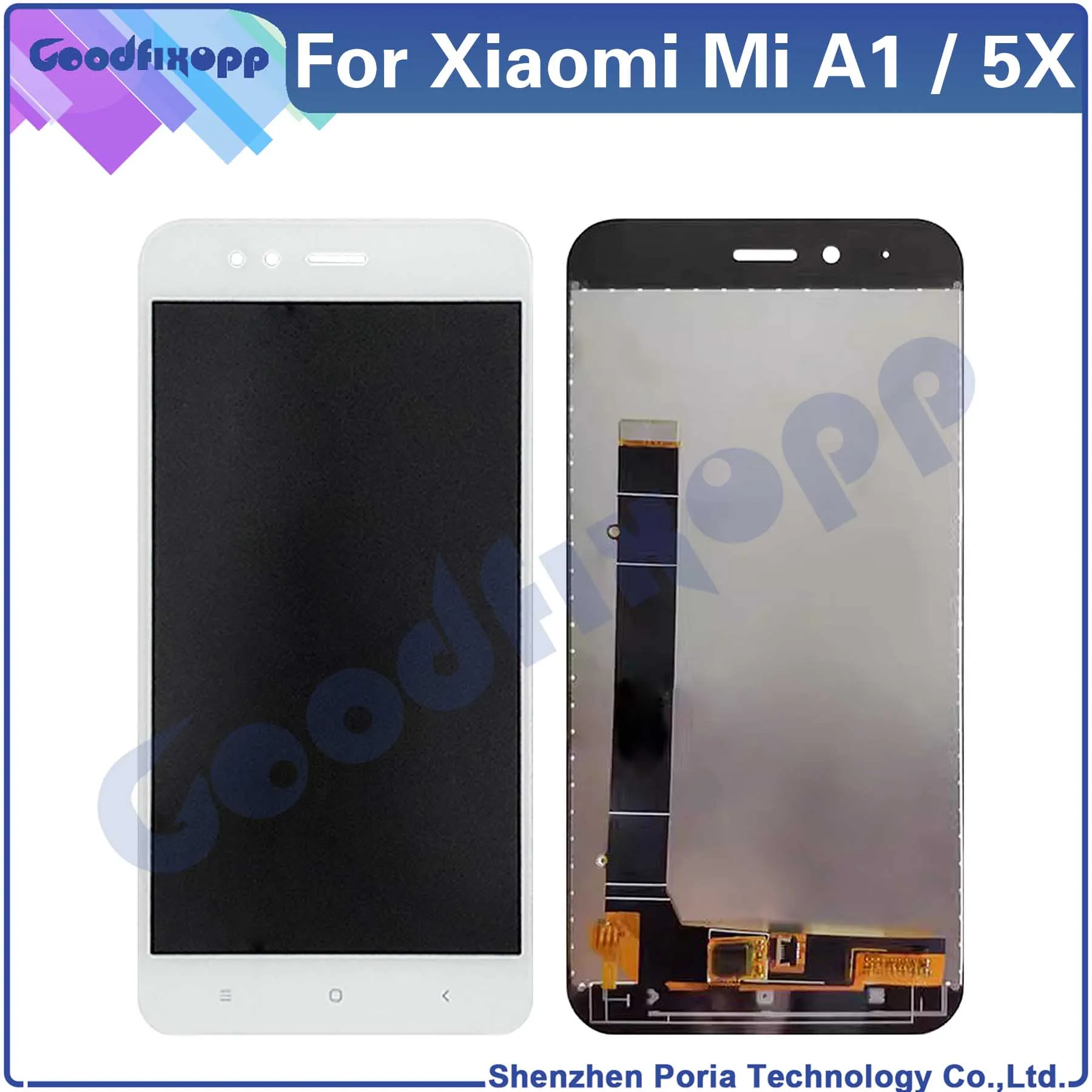 Для Xiaomi Mi A1 5X MDG2 MDI2: Дисплей LCD в сборе с тачскрином, запчасти для ремонта и замены