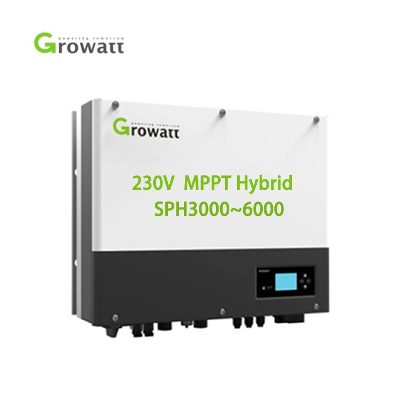 

Growatt Hybrid 3 Phase 10kw 400vac 10000W Solar Panel Inverter 6Kw 5KW Residential Use