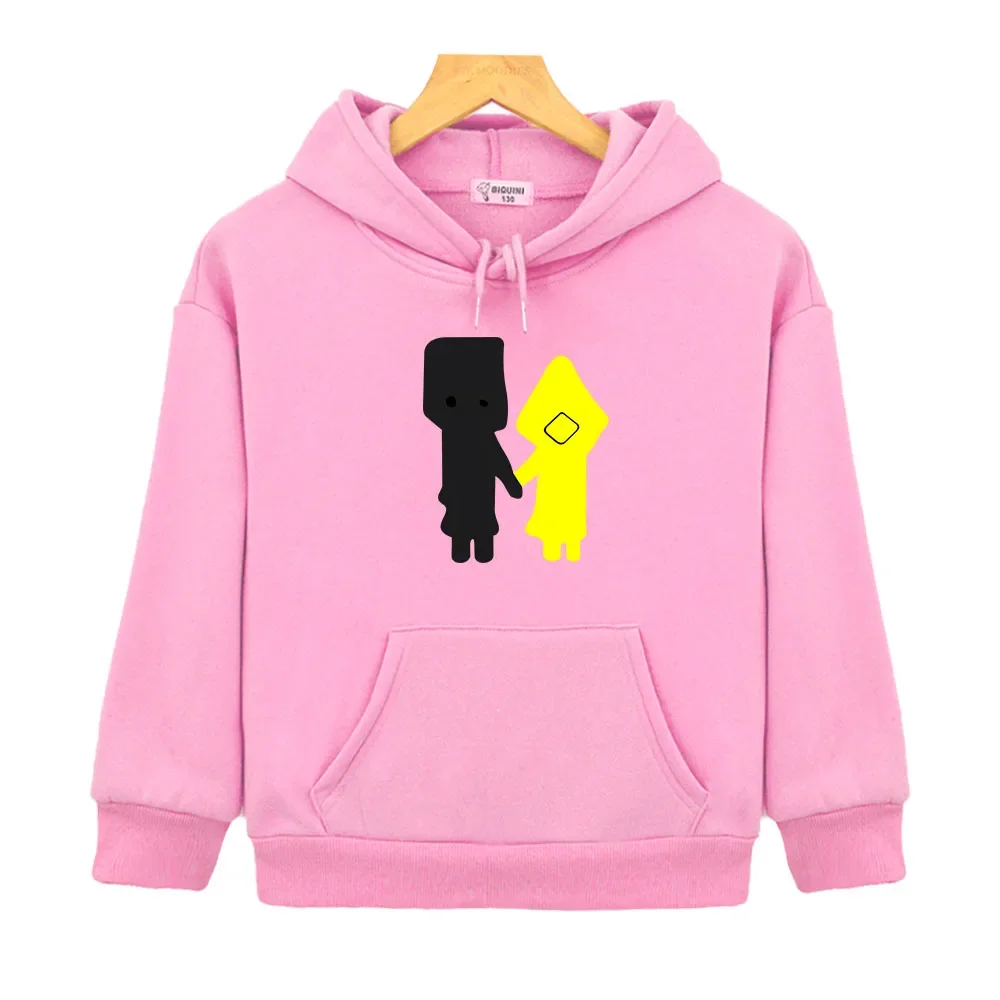 

Little Nightmares Graphic Anime Hoodie Harajuku Casual Sweatshirt Boys/girls Cartoon Clothes Manga Pocket Streetwear Regular Fit