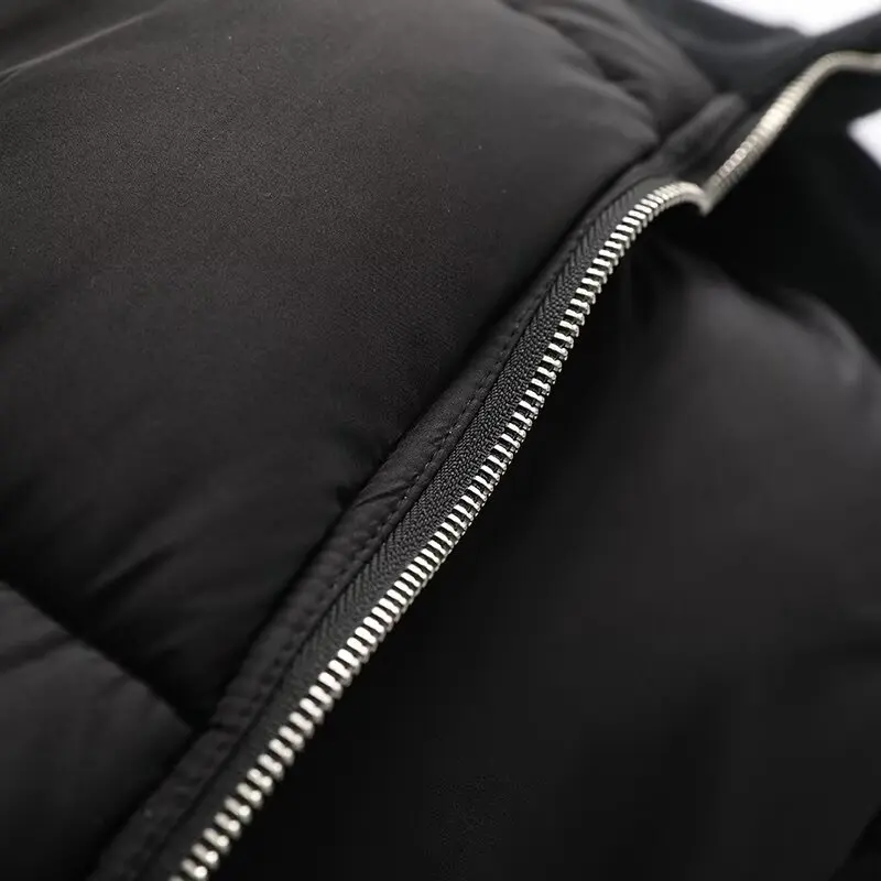 Winter Jackets Women's Thick Warm Coat Black Outwear Solid Long Sleeve Tops Streetwear With Zipper 2024 inszart Jacket Coat Top