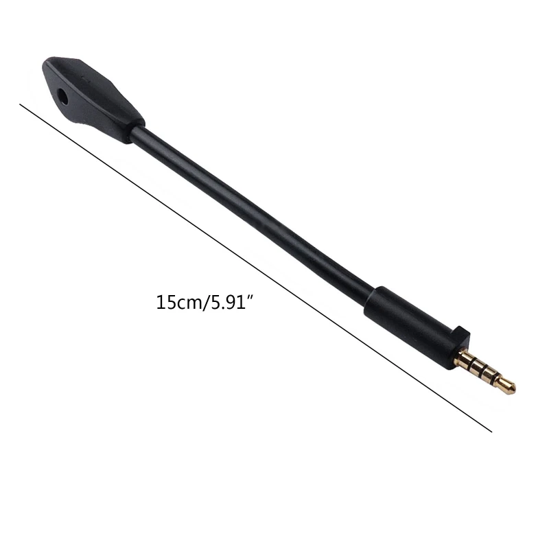 Réparation du port du micro du casque jeu détachable 3.5mm pour les écouteurs ROG pour