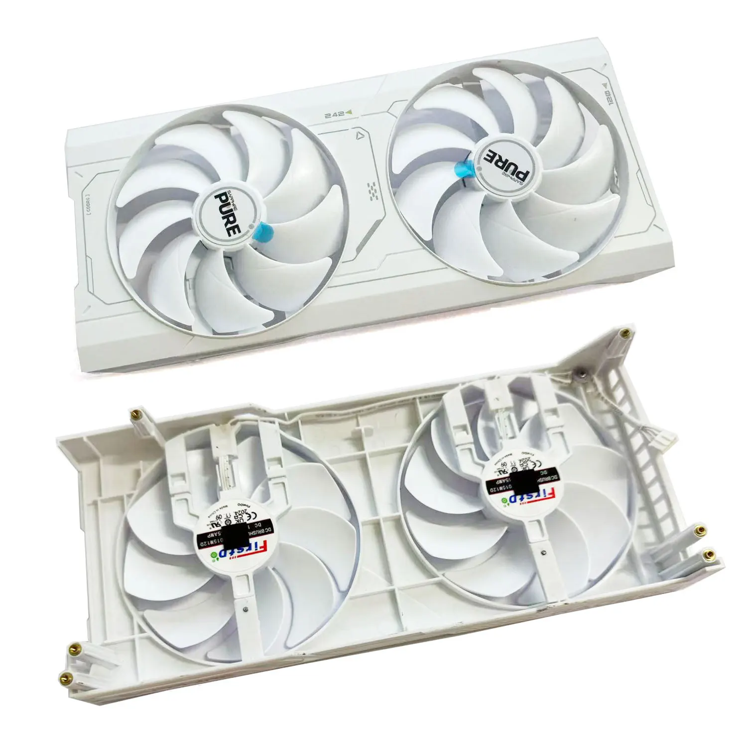 New 90MM 4PIN FD10015M12D DC 12V 0.45A RX 6750 GPU fan for Sapphire RX 6750 GRE 10G graphics card cooling fan