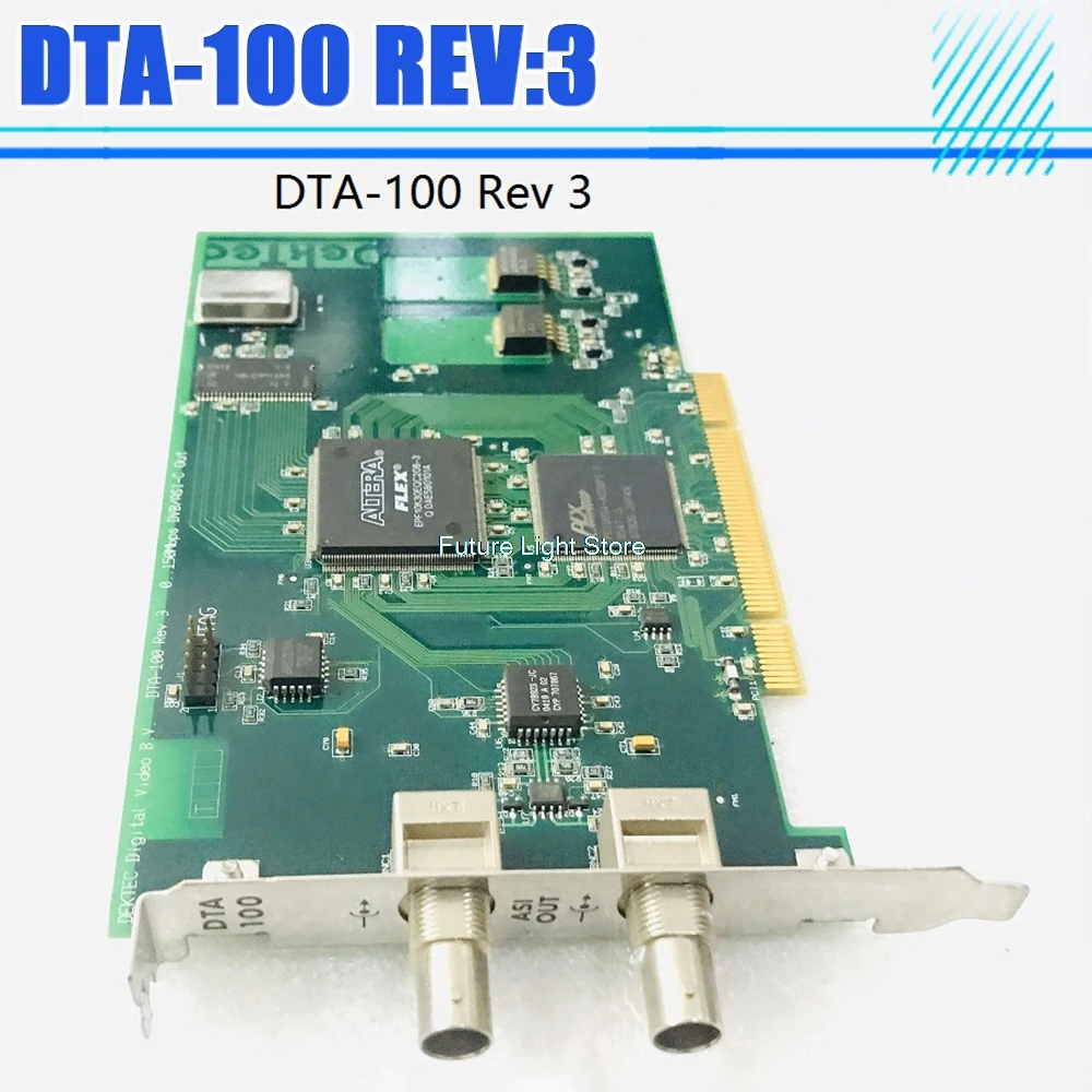 Card DTA-100 REV:3 DVB/ASI-C DTA-100 Type DVB Digital Stream Playback Card Acquisition