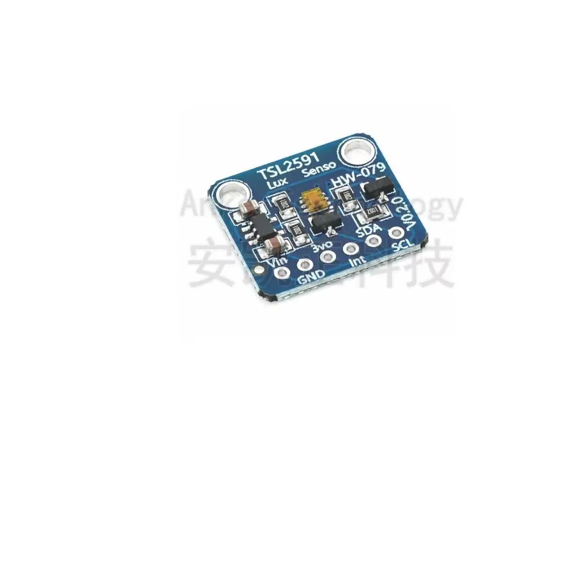 TSL2591 High Dynamic Digital 1980 Light Sensor Module, I2C High-Range Optical Sensor Development Tool