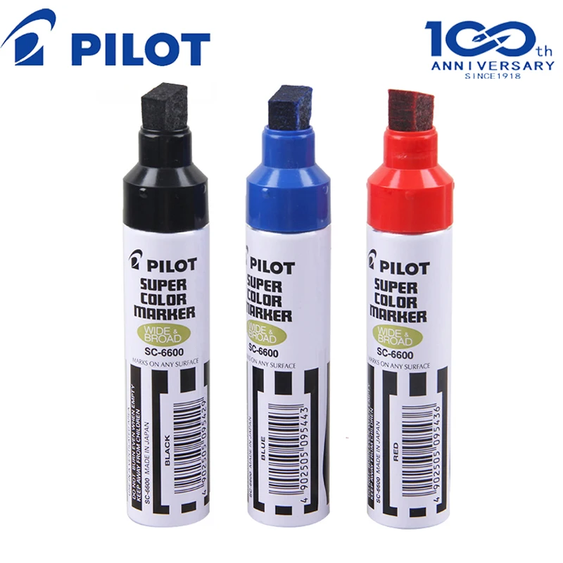 1 PILOT SC-6600 Large-capacity Single-point Marker Pen Fuel Tank Tip Pen Thick Tip Logistics Industry Marker Pen Tip