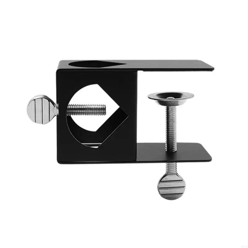 20CE Durability Metal Deck Clamp Torch Mount Holder Clamps For Securing Torches And Umbrellas On Patio Or Deck Railings