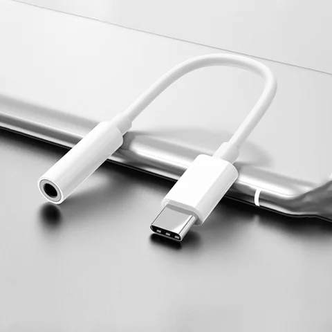 Адаптер UGREEN AC35C USB-C на 3,5 мм белый