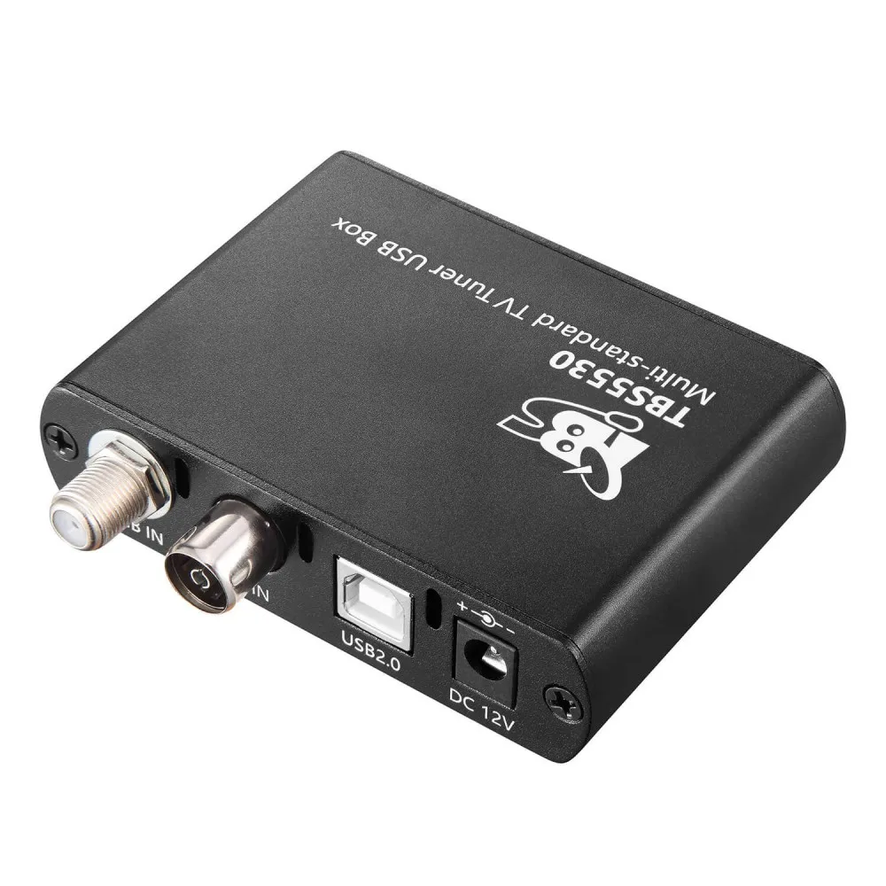 TBS5530 DVB-S2X/S2/S/T2/T/C2/C/ISDB-T/ATSC1.0 Multi-standard TV Tuner USB Box