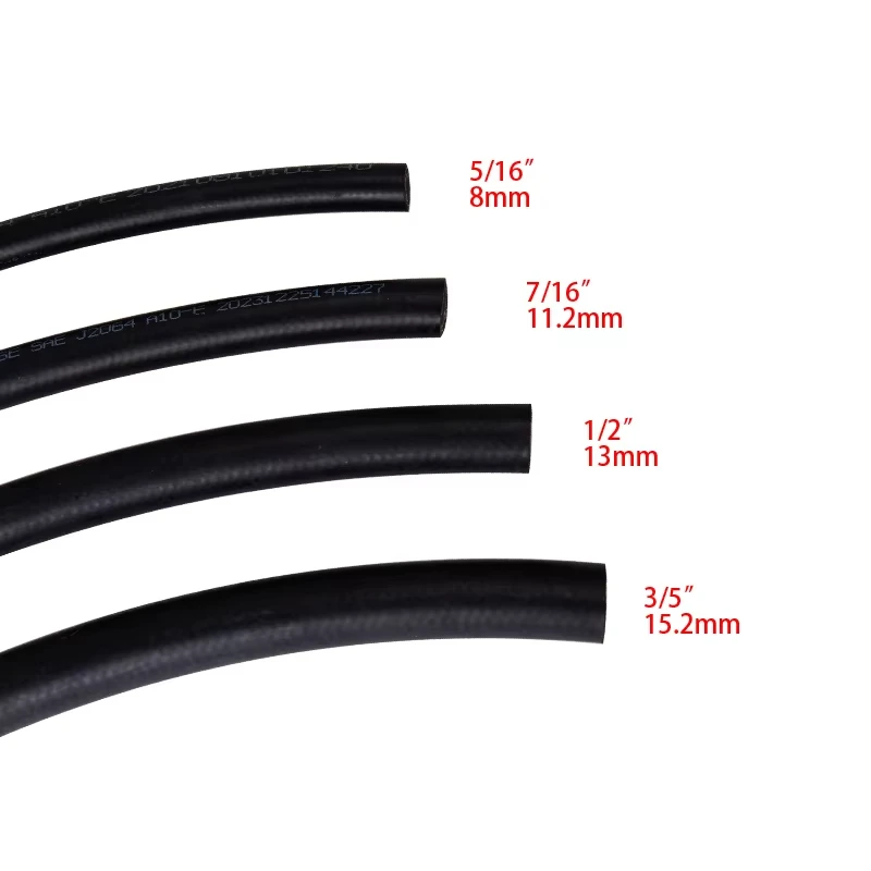 Thin-Wall Nylon AC Pipe for Automotive Air Conditioner System #6 #8 #10 #12 R12 R134a Reduce Barrier Refrigerant Coolant Hose