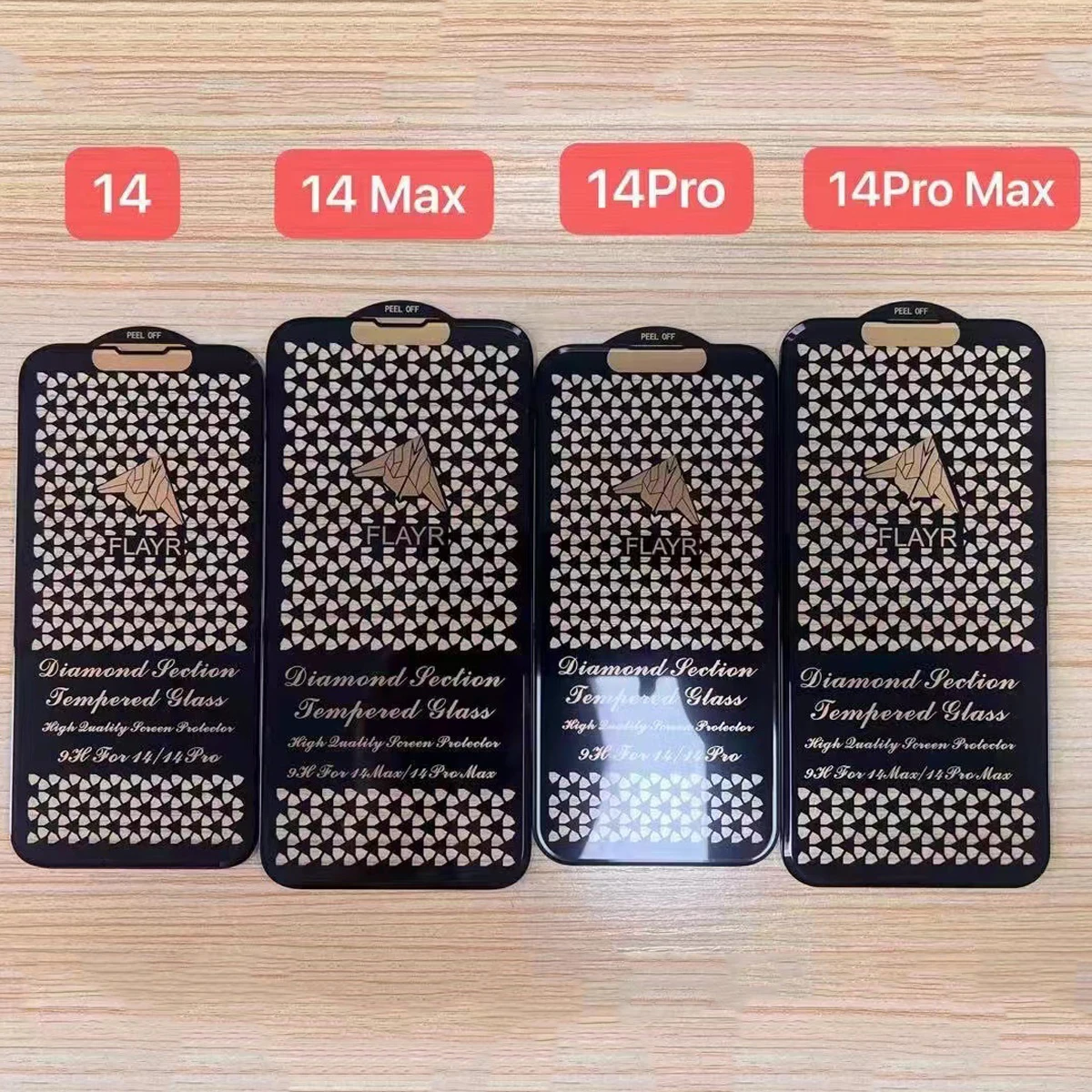 فاخر الزجاج المقسى آيفون 17 برو ماكس 17 الهواء 15 16 14 برو ماكس 15 plus 12 13 mini 3D الماس حافة الترا HD واقي للشاشة