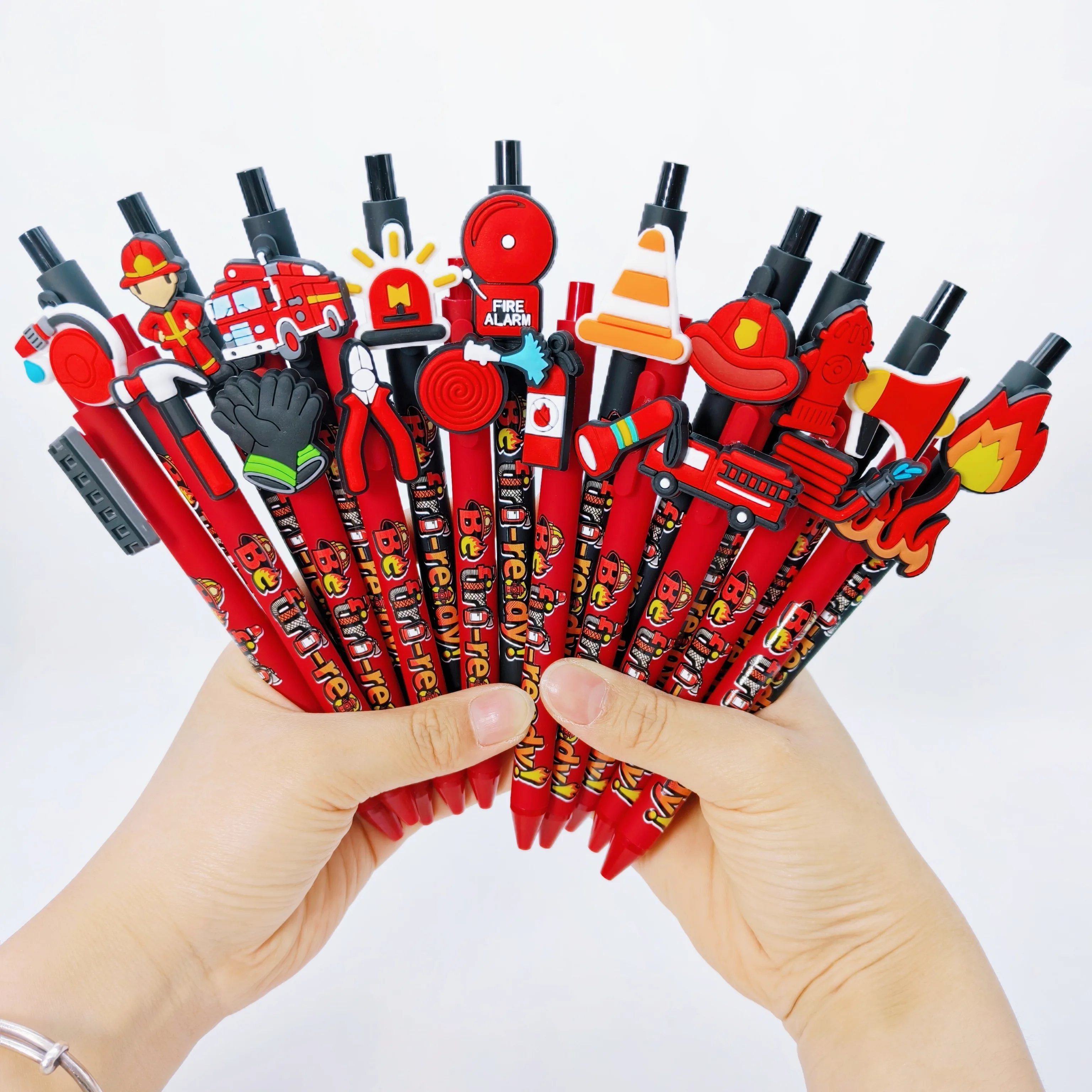 

15 шт./20 шт., шариковая ручка Life Guardian, принадлежности для пожаротушения, шариковая ручка для укладки, защита от пожара, ручка для письма, канцелярские принадлежности