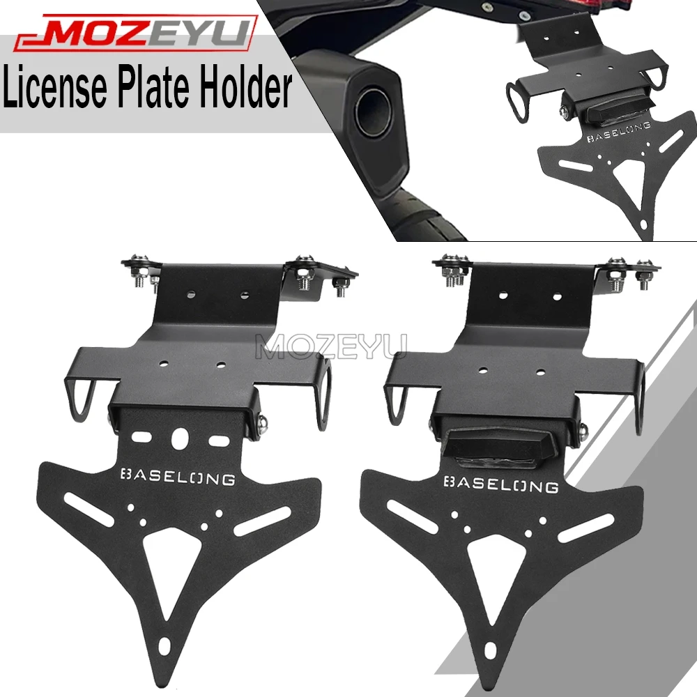 

MOZEYU Motorcycle Tail Tidy Fender Eliminator For YAMAHA YZFR3 YZF R3 R25 2014-2026 MT-03 MT-25 License Plate Holder Bracket Kit