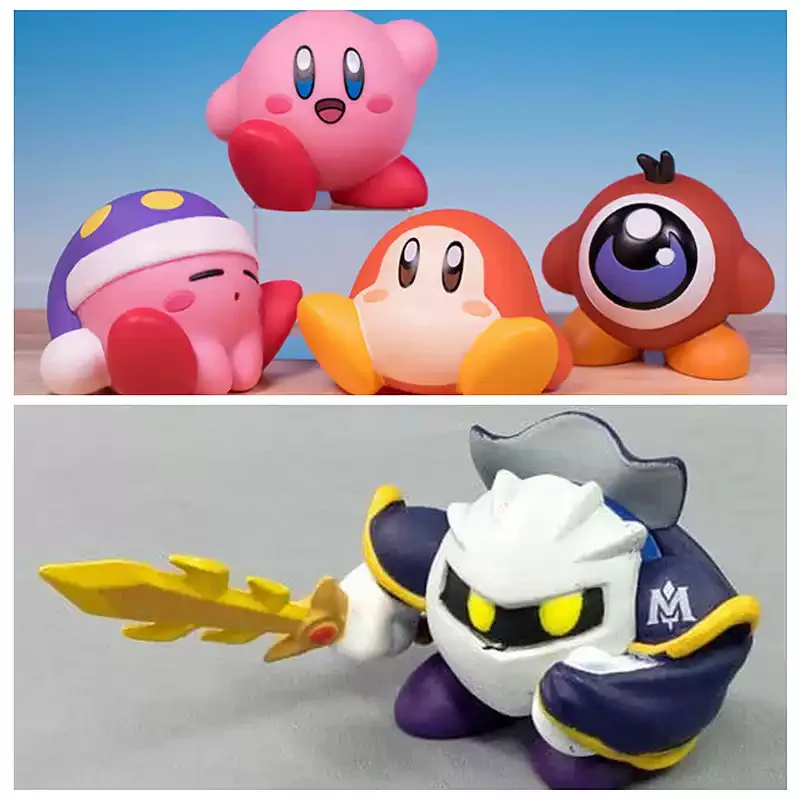 تاكارا تومي ألعاب الفنون كيربيز-واتل دو ميتا نايت ألعاب شخصيات الحركة كاواي كيربي أنيمي الشكل لعب الدمى هدايا للأطفال