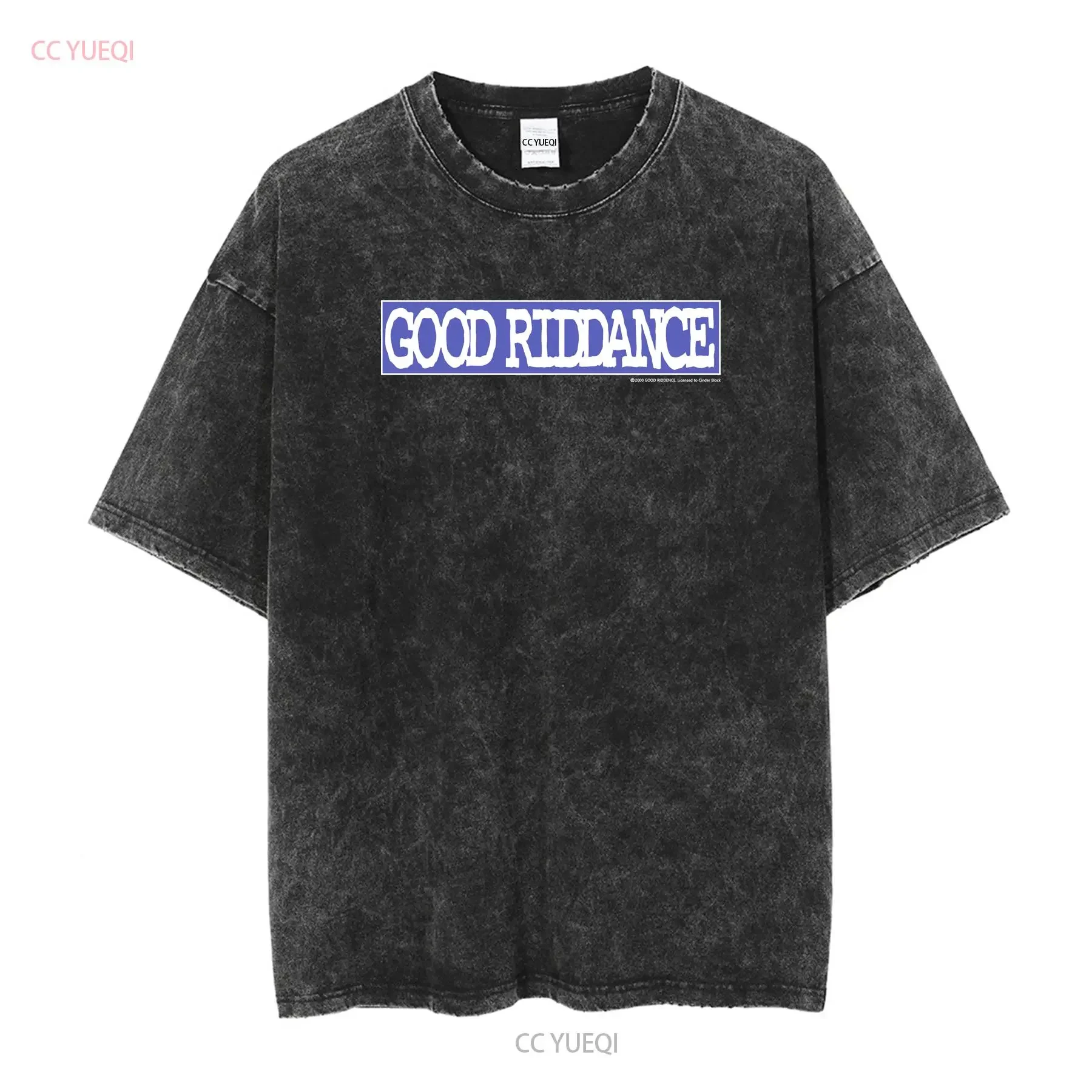 Vintage Y2K Good Riddance America Punk rock band Wreck Chords promo tour concert T Shirt L vintage Washed Breathable graphic