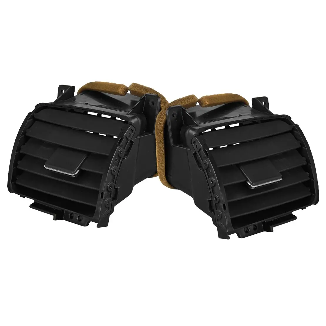 Sortie d'air conditionné centrale gauche droite noire compatible avec Honda CRV 2007 2008 2009 2010 2011